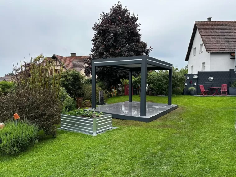 Réalisation et installation d'une terrasse à Niederbronn les bains , Haguenau, Technic’Jardins