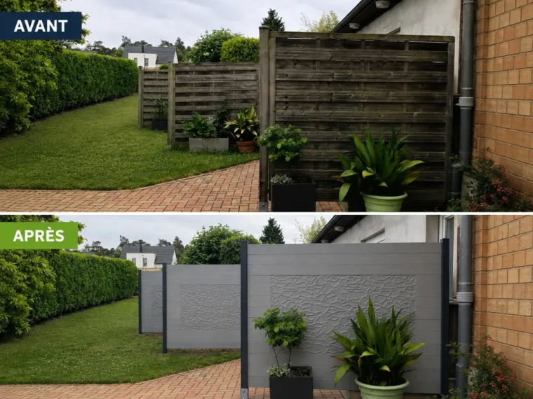 Remplacement de clôture à Haguenau, Haguenau, Technic’Jardins
